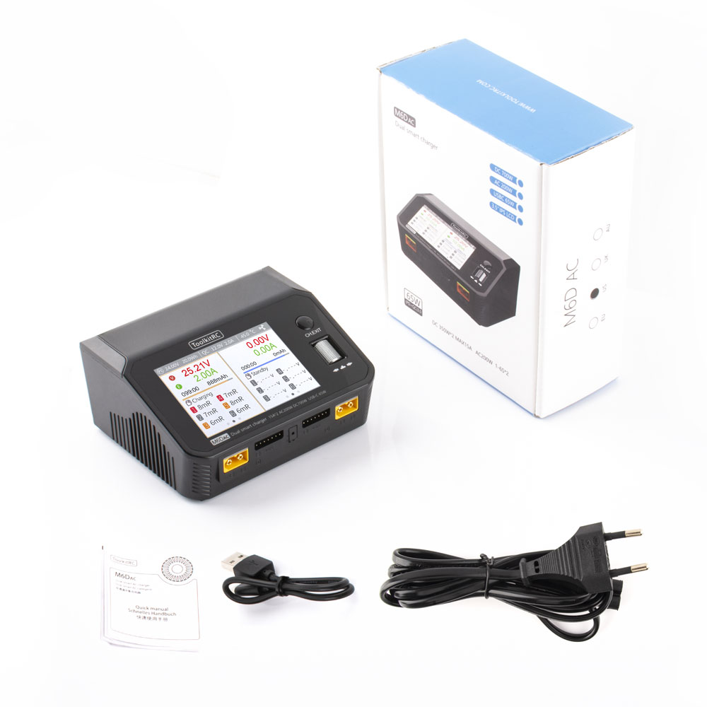 ToolkitRC M6DAC Dual Channel S - Toolkitrc M6Dac Smart Charger recension och pris