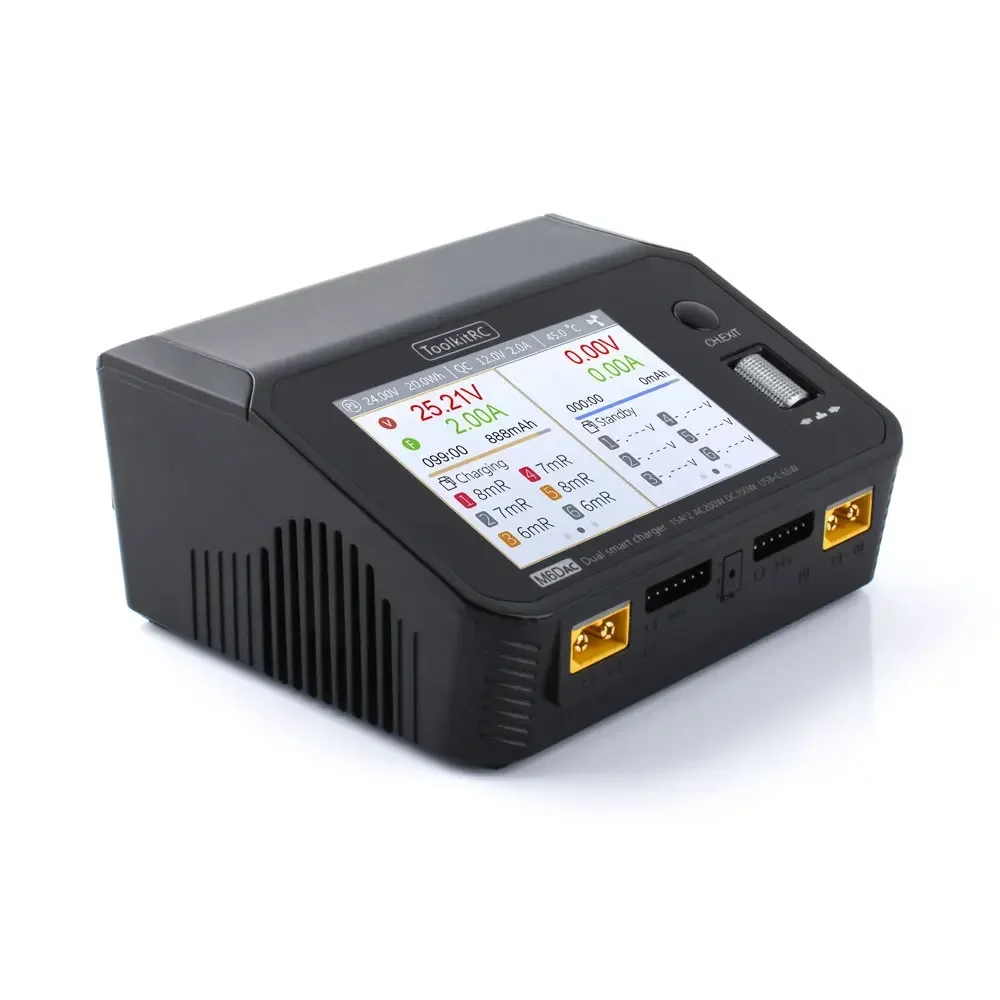 ToolkitRC M6DAC Dual Channel 7 - Toolkitrc M6Dac Smart Charger recension och pris